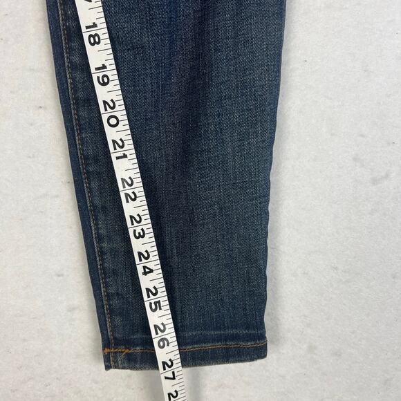 Current Elliot The Stiletto Skinny Jean Townie Whiskering SZ 28 Designer Denim - Picture 5 of 12